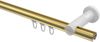 Innenlauf-Gardinenstangen-Set Platon Santo 140 cm, 1-läufig, 20 mm Ø Messing-Optik Bild 3