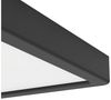 EGLO LED Deckenleuchte Fueva 6, eckige Badezimmer Deckenlampe, Badlampe Decke aus Kunststoff in Schwarz und Weiß, Deckenbeleuchtung warmweiß-kaltweiß, IP44, 22x22 cm Bild 3