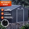 GARDEBRUK® XXXL Gerätehaus mit Fundament Kantenschutz Bild 4