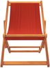 vidaXL Strandstühle 2 Stk. Klappbar Rot Stoff 3214491 Bild 4