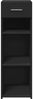 vidaXL Sideboard Schwarz 30x42,5x93 cm Holzwerkstoff 846307 Bild 4