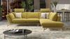 Sofanella Ecksofa ESTELLA Eckcouch Wohnlandschaft Stoffcouch in Hellgrau Bild 3