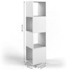 Drehregal Weiß 35.2 x 144.2 cm Vicco Bild 3