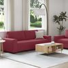 vidaXL 2-tlg. Sofagarnitur mit Kissen Weinrot Stoff 3324734 Bild 3