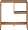 Beistelltisch Jasmijn aus recyceltem Teakholz, modern organisch, Natur Braun, handgefertigt und nachhaltig Bild 2