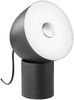 Kleine LED Tischleuchte LEE Schwarz / Weiß, Höhe 25cm Bild 2