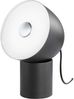 Kleine LED Tischleuchte LEE Schwarz / Weiß, Höhe 25cm Bild 5