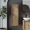 Roomart GUSTO-I-120 Badmöbel - nur Hochschrank - H 110 x B 30 x T 35 cm • Eiche Bild 4