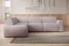 Selsey 'Bouvi' Ecksofa mit seitlicher Rückenlehne an der Ottomane, links, beige, Bouclé Bild 2