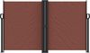 vidaXL Seitenmarkise Ausziehbar Braun 140x1000 cm 4004719 Bild 3