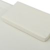 vidaXL Gartenbett Creme 200x90 cm Stahl 48080 Bild 5