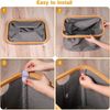 Faltbarer Wäschekorb 50L Bambus Stoff Aufbewahrung Klappbar Laundry Basket Bild 4