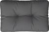 vidaXL Palettenkissen Anthrazit 60 x 40 x 12 cm Stoff Bild 2