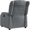 vidaXL Massagesessel Relaxsessel Grau Kunstleder 3206242 Bild 4