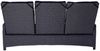 Sofa 3-Sitz Keramo Living, Rattan, Grau, Schwarz, 205 x 105 x 89 cm Bild 2