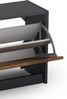 byLIVING Garderoben-Set TAMINA / Kommode mit Schuhschrank + hängende Garderobe mit Spiegel / anthrazit / Fronten braun Old Wood / Flur-Schrank / Schränke / Regal / 100 x 190 x 25 cm (B x H x T) Bild 5