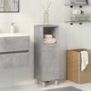 vidaXL Badezimmerschrank Betongrau 30x30x95 cm Holzwerkstoff 856136 Bild 3
