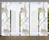 HOME WOHNIDEEN Schiebegardine HIG LISON Schiebegardine recyceltes Polyester, 245x60 cm, Blättermotiv (5 St), Paneelwagen, halbtransparent, 100% Polyester Bild 2