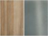 Kommode HWC-L76, Nachttisch Beistelltisch, Industrial Massiv-Holz MVG-zertifiziert 60x50x40cm, natur mit Metall-Optik Bild 4