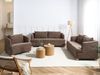 Sofa Set 6-Sitzer RATTVIK Chenillegewebe Braun Bild 3