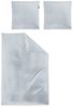Irisette Easy Soft-Seersucker Bettwäsche 135x200 Melange jade weiß 8514-20 Bild 5
