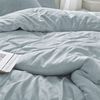 Irisette Easy Soft-Seersucker Bettwäsche 135x200 Melange jade weiß 8514-20 Bild 3