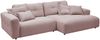KAWOLA Sofa MIKA Ecksofa Cord rosa Longchair rechts 86 x 167 x 276 cm Bild 3
