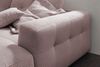 KAWOLA Sofa MIKA Ecksofa Cord rosa Longchair rechts 86 x 167 x 276 cm Bild 2