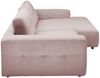 KAWOLA Sofa MIKA Ecksofa Cord rosa Longchair rechts 86 x 167 x 276 cm Bild 5