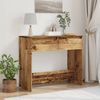 vidaXL Konsolentisch Altholz-Optik 89x41x76,5 cm Holzwerkstoff 856774 Bild 3
