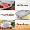 GarPet Frischhaltedose 2er Set Frischhaltedosen mit Deckel Abtropfgitter Gefrierdosen 2,5 L Bild 4