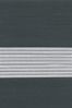 Lysel - Qualitätsdoppelrollo schwarzgrau, (B x H) 190cm x 175cm in schwarz/schwarzgrau Bild 2