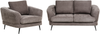 Sofa Set 3-Sitzer KJAER Chenillegewebe Taupe Bild 1