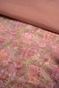 PIP Studio Perkal Bettwäsche 155x220 Kitenge Terra Ornamente Blüten rosa Wende Bild 5