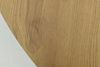 Esstisch >Brandon< in Eiche Dekor, schwarz, MDF, Melamin - 75x120cm (HxD) Bild 3