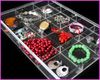 Yudu Schmuckkasten Acryl Schmucklade Aufbewahrungsbox Vorlagebrett mit Deckel Bild 3