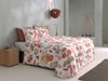Zo! Home Mako-Satin Bettwäsche 135x200 Shenell multi Retro Gräser Blumen terra Bild 2