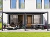 PRIMEYARD Pergola 3x6 m Aluminium-Pfosten mit Lamellendach aus Stahl anthrazitfarbeneTerrassenüberdachung Bild 3