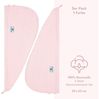 HAMMETEX Turban-Handtuch 2er Set Haarturban Damen, 100% Baumwolle, Flauschig & Schnelltrocknend, Frottier (Set, 2-St), Uni-Farben, weich Bild 4