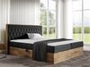 Boxspringbett Worik VI, Schwarz, 160x200 cm Bild 2