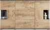 OTTO home Sideboard Kenia (1 St), Sideboard mit 3 Schubladen, 6 Fächern, Glastüren, Breite 150 cm Bild 3