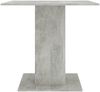 vidaXL Esstisch Betongrau 80x80x75 cm Holzwerkstoff 800256 Bild 4