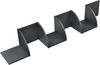 Wandregal Greiz Zick Zack Design Dunkelgrau Matt Bild 2
