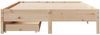 vidaXL Massivholzbett ohne Matratze 135x190 cm Kiefernholz 3301725 Bild 4