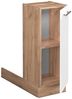 Kücheninsel Fame-Line Weiß Hochglanz 30 cm ohne Arbeitsplatte Vicco Bild 4