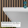 LUXULA LED Stehlampe Bürostehleuchte Up- Downlight, LED fest integriert, 4000K Neutralweiß, Augenschonend UGR16 CRI98 Bild 3