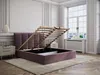 Vente-unique - KILACLO Bett Stoff Rot - B 213 cm x H 106 cm x L 190 cm Bild 2