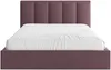 Vente-unique - KILACLO Bett Stoff Rot - B 213 cm x H 106 cm x L 190 cm Bild 5