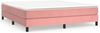 Boxspringbett Rosa 160x200 cm Samt [3120783] Bild 2