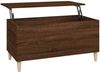vidaXL Couchtisch Braun Eichen-Optik 90x44,5x45 cm Holzwerkstoff 819587 Bild 2